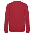 Fire Red - Back - AWDis Just Hoods Childrens-Kids Sweatshirt