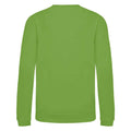 Lime Green - Back - AWDis Just Hoods Childrens-Kids Sweatshirt