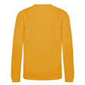 Mustard Yellow - Back - AWDis Just Hoods Childrens-Kids Sweatshirt
