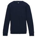 Oxford Navy - Front - AWDis Just Hoods Childrens-Kids Sweatshirt