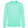 Peppermint - Front - AWDis Just Hoods Childrens-Kids Sweatshirt