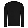 Deep Black - Back - AWDis Just Hoods Childrens-Kids Sweatshirt