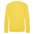 Sun Yellow - Back - AWDis Just Hoods Childrens-Kids Sweatshirt