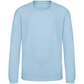 Ice Blue - Front - AWDis Just Hoods Childrens-Kids Sweatshirt