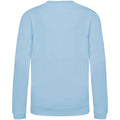 Ice Blue - Back - AWDis Just Hoods Childrens-Kids Sweatshirt