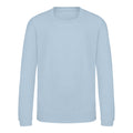 Sky Blue - Front - AWDis Just Hoods Childrens-Kids Sweatshirt