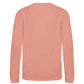 Dusty Pink - Back - AWDis Just Hoods Childrens-Kids Sweatshirt