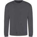 Shark Grey - Side - AWDis Adults Unisex Just Hoods Sweatshirt