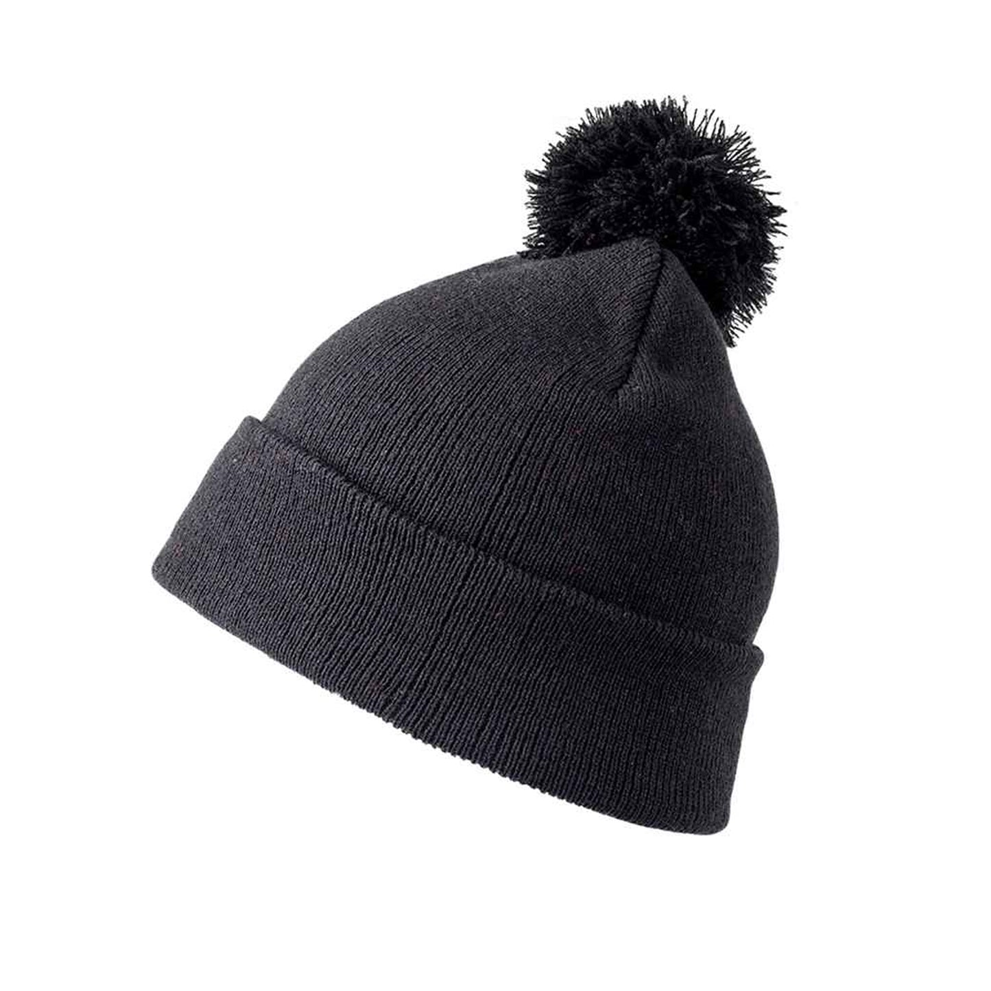 Black - Back - Result Core Pom Pom Beanie