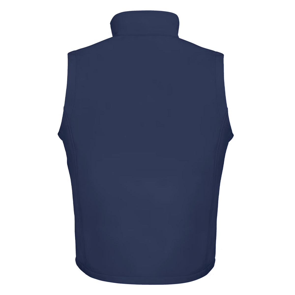 Navy - Back - Result Mens Core Printable Soft Shell Bodywarmer