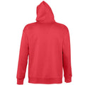 Red - Back - SOLS Slam Unisex Hooded Sweatshirt - Hoodie