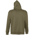 Army - Back - SOLS Slam Unisex Hooded Sweatshirt - Hoodie