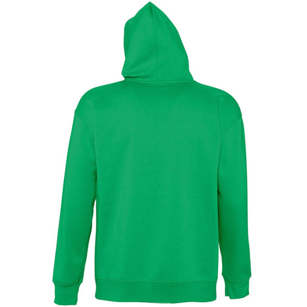 Kelly Green - Back - SOLS Slam Unisex Hooded Sweatshirt - Hoodie