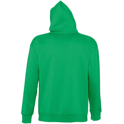 Kelly Green - Back - SOLS Slam Unisex Hooded Sweatshirt - Hoodie