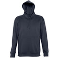 Navy - Front - SOLS Slam Unisex Hooded Sweatshirt - Hoodie