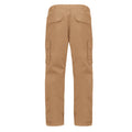 Camel - Back - Kariban Adults Unisex Multi-Pocket Cargo Trousers