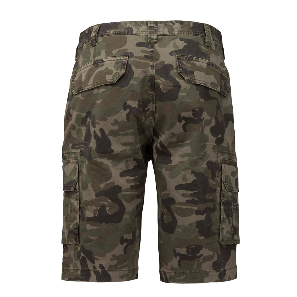 Camouflage - Back - Kariban Adults Unisex Multi-Pocket Shorts