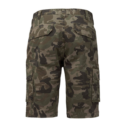 Camouflage - Back - Kariban Adults Unisex Multi-Pocket Shorts