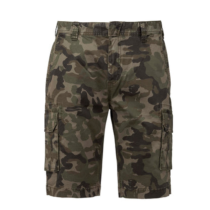 Camouflage - Front - Kariban Adults Unisex Multi-Pocket Shorts
