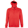 Red - Front - SOLS Slam Unisex Hooded Sweatshirt - Hoodie
