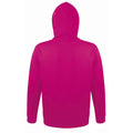 Fuchsia - Back - SOLS Snake Unisex Hooded Sweatshirt - Hoodie