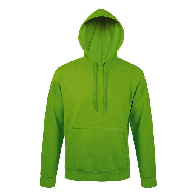 Lime - Front - SOLS Snake Unisex Hooded Sweatshirt - Hoodie