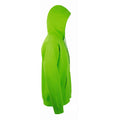 Lime - Side - SOLS Snake Unisex Hooded Sweatshirt - Hoodie