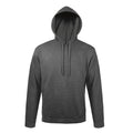 Charcoal Marl - Front - SOLS Snake Unisex Hooded Sweatshirt - Hoodie