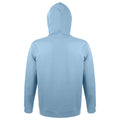 Sky Blue - Side - SOLS Snake Unisex Hooded Sweatshirt - Hoodie