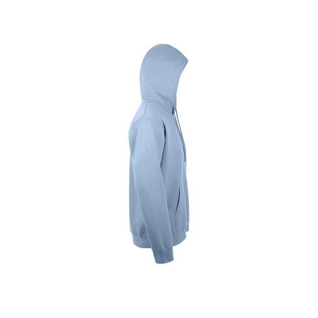 Sky Blue - Lifestyle - SOLS Snake Unisex Hooded Sweatshirt - Hoodie