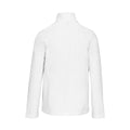 White - Back - Kariban Mens Soft Shell Jacket