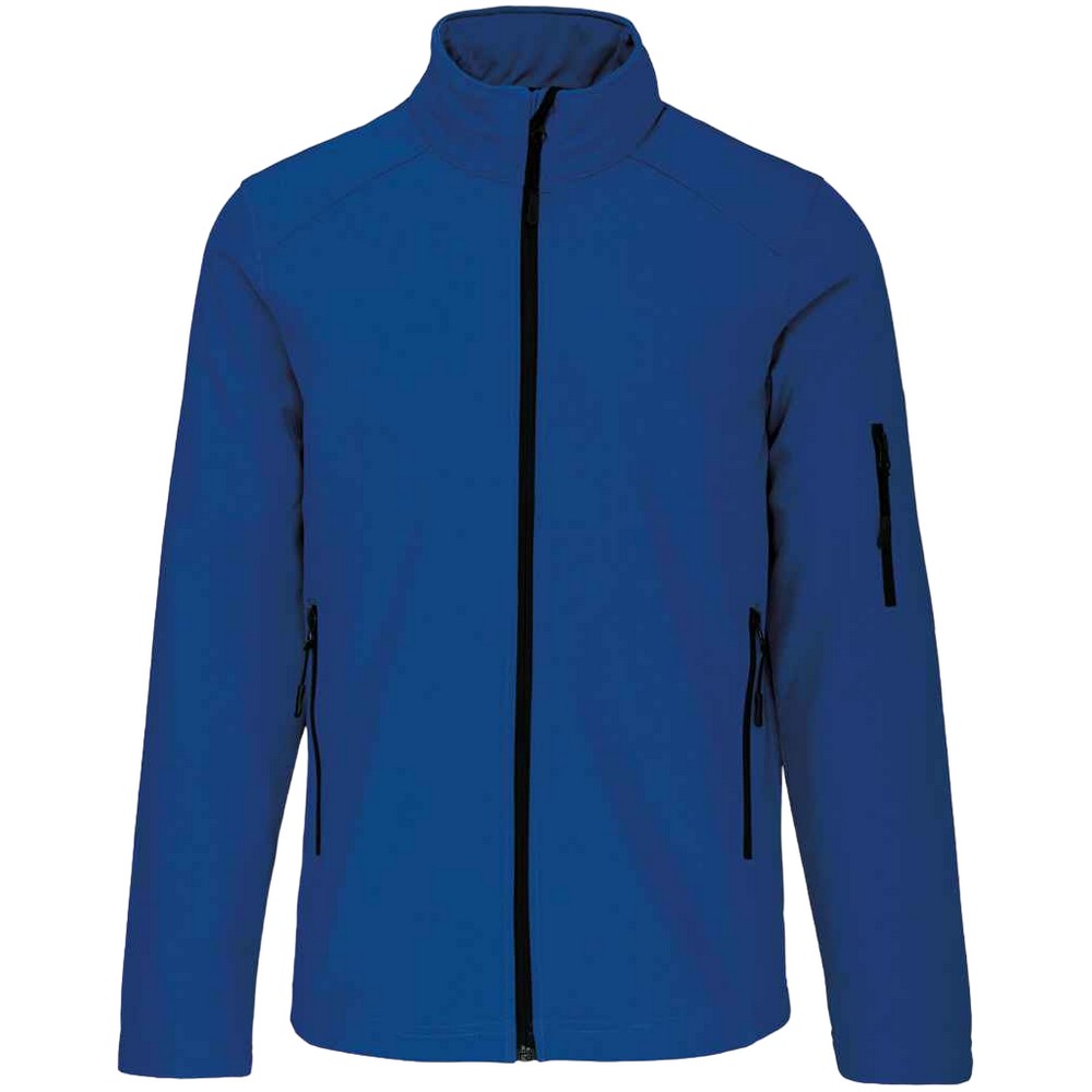 Dark Royal Blue - Front - Kariban Mens Soft Shell Jacket