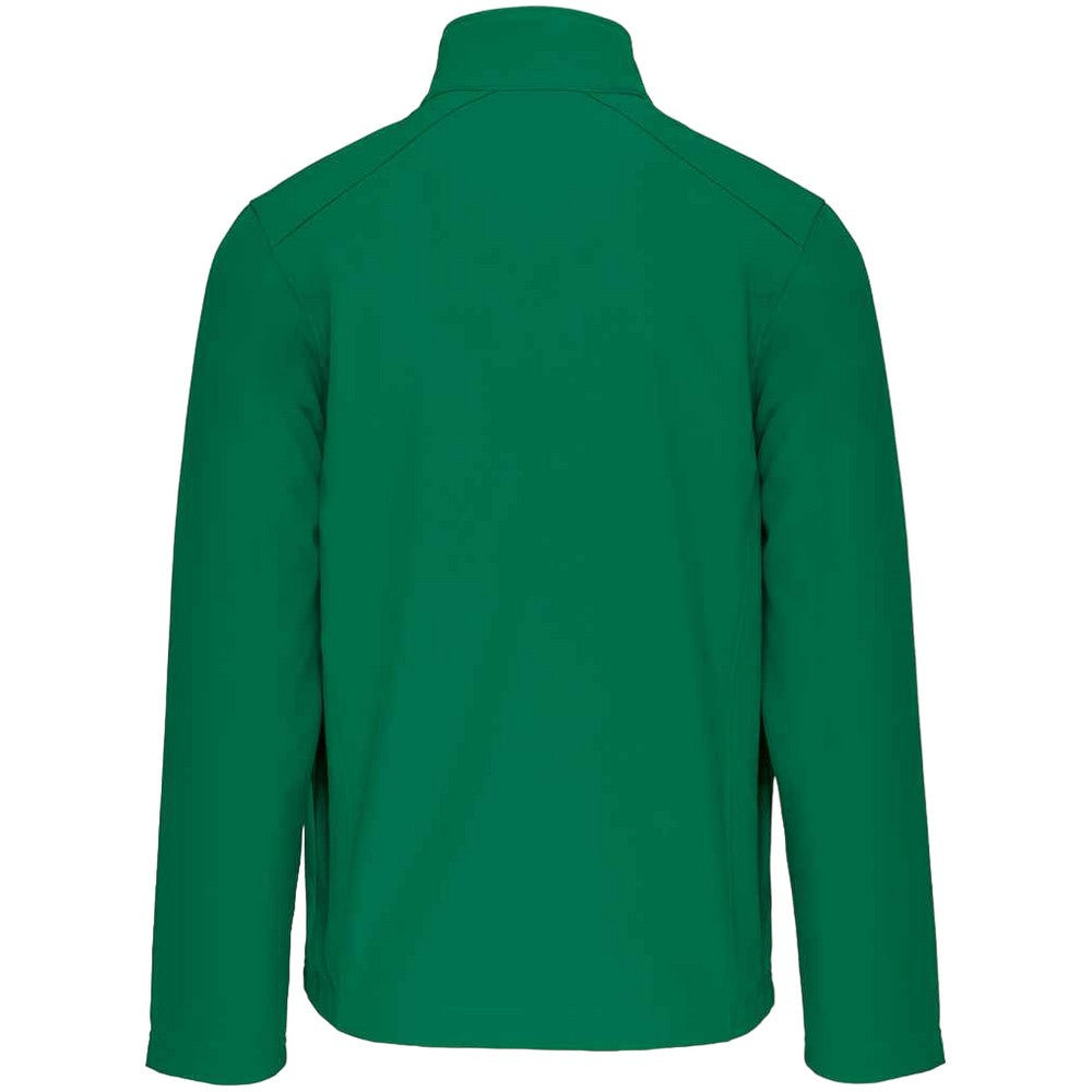 Kelly Green - Back - Kariban Mens Soft Shell Jacket