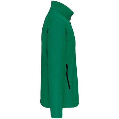 Kelly Green - Side - Kariban Mens Soft Shell Jacket
