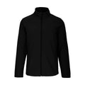 Black - Front - Kariban Mens Soft Shell Jacket