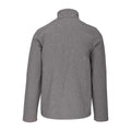 Marl Grey - Back - Kariban Mens Soft Shell Jacket