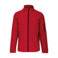 Red - Front - Kariban Mens Soft Shell Jacket