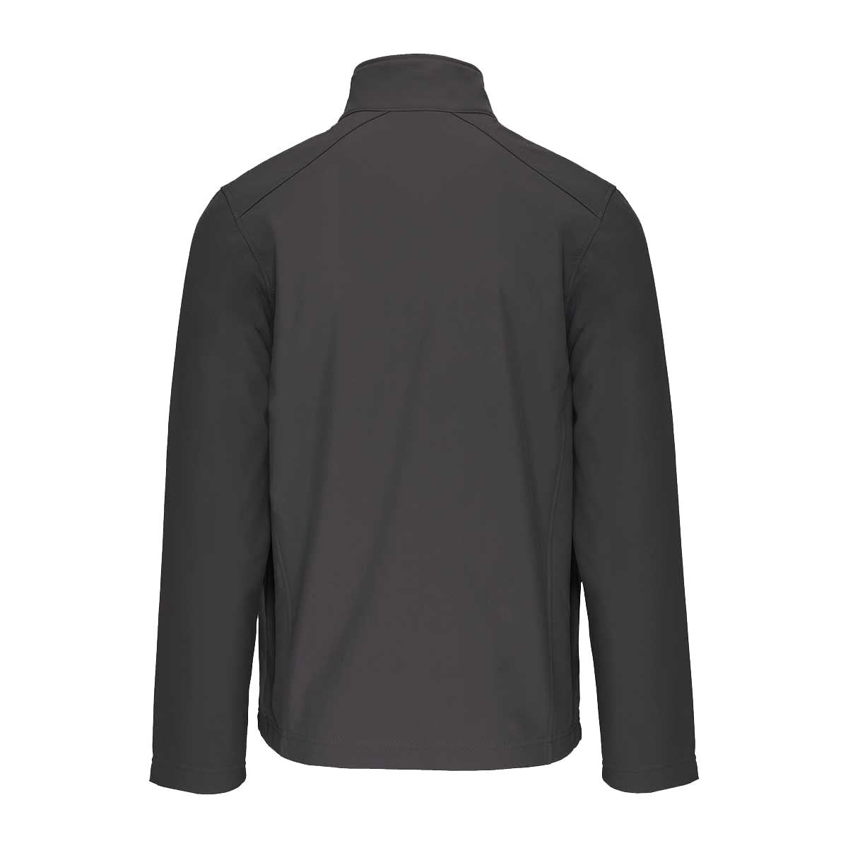 Titanium - Back - Kariban Mens Soft Shell Jacket