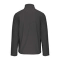 Titanium - Back - Kariban Mens Soft Shell Jacket