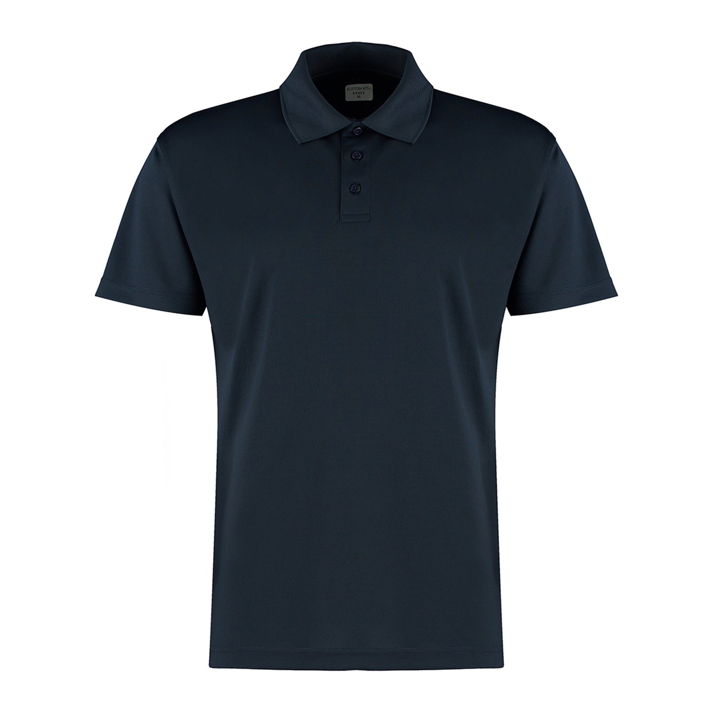 Navy - Front - Kustom Kit Mens Cooltex Plus Micro Mesh Polo Shirt
