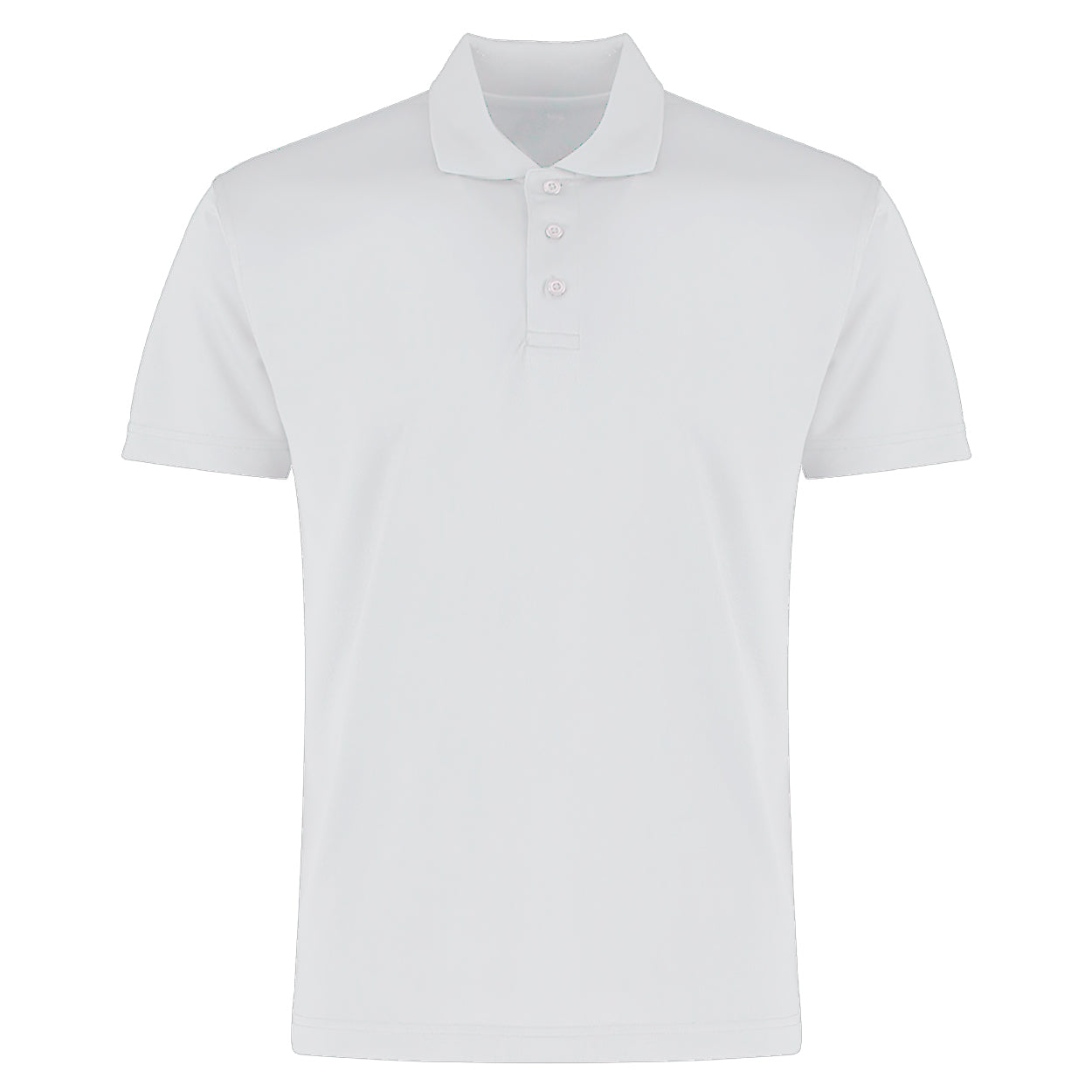 Navy - Back - Kustom Kit Mens Cooltex Plus Micro Mesh Polo Shirt