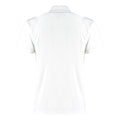 White - Back - Kustom Kit Mens Cooltex Plus Micro Mesh Polo Shirt