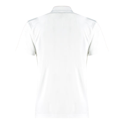 White - Back - Kustom Kit Mens Cooltex Plus Micro Mesh Polo Shirt
