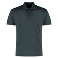 Graphite Grey - Front - Kustom Kit Mens Cooltex Plus Micro Mesh Polo Shirt