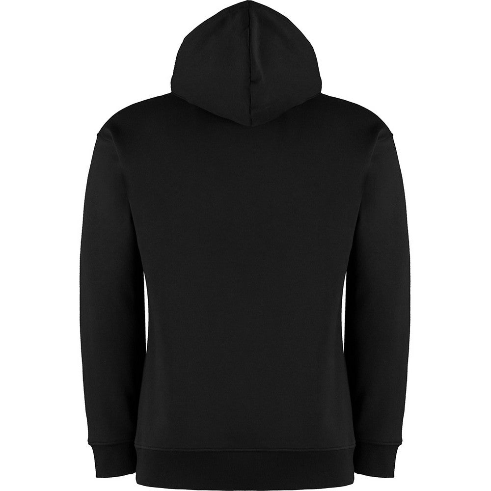 Black - Back - Kustom Kit Mens Hoodie