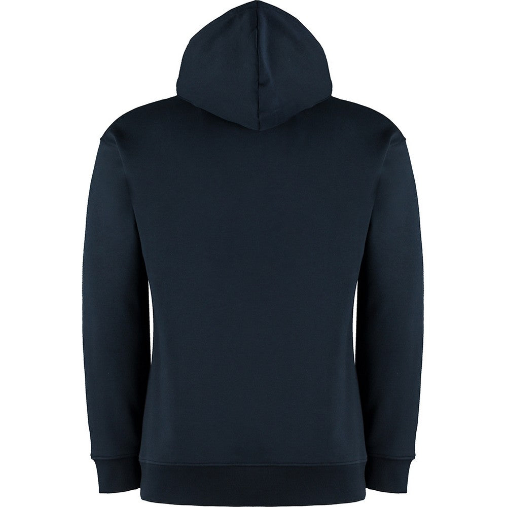 Navy - Back - Kustom Kit Mens Hoodie