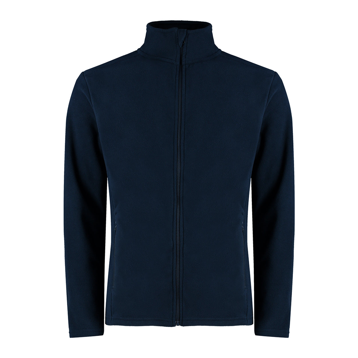 Navy - Front - Kustom Kit Adults Unisex Corporate Micro Fleece Jacket