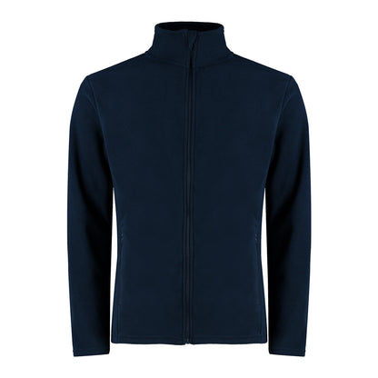 Navy - Front - Kustom Kit Adults Unisex Corporate Micro Fleece Jacket