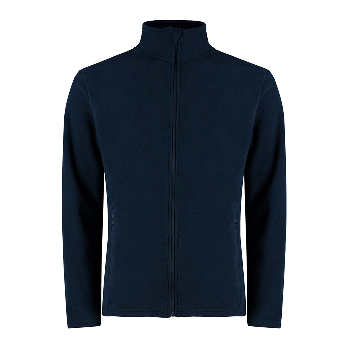 Navy - Front - Kustom Kit Adults Unisex Corporate Micro Fleece Jacket