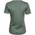 Leaf Green - Back - Tee Jays Womens-Ladies Interlock T-Shirt